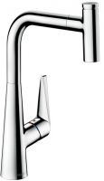 Hansgrohe Talis Select M51 Einhebel-Küchenmischer 300 mit Ausziehauslauf und sBox, chrom