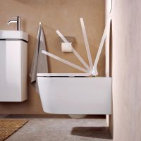 Vorschau: hansgrohe EluPura S WC mit WC-Sitz 540 AquaHelix Flush