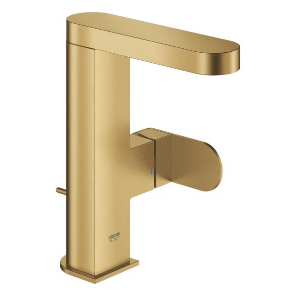Grohe Plus Waschtischbatterie, M-Size, cool sunrise gebürstet 23871GN4