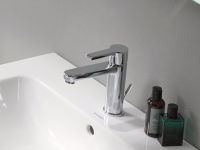 Vorschau: Duravit ME by Starck Waschtisch 83x49cm, mit Überlauf, mit Wondergliss, weiß 23458300001