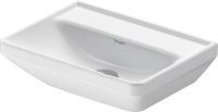 Vorschau: Duravit D-Neo Handwaschbecken rechteckig 45x33,5cm, mit WonderGliss, weiß 07384500701