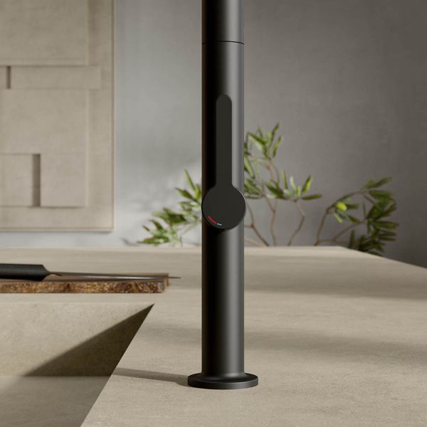 Kludi AUREA Küchenarmatur, schwarz matt