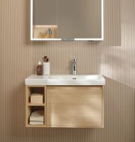 Villeroy&Boch Skyla Waschtischunterschrank 80cm, offenes Fach links nordic oak_C78700VJ