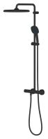 Vorschau: Grohe Tempesta System 250 Cube Duschsystem mit Thermostat, wassersparend, matt black