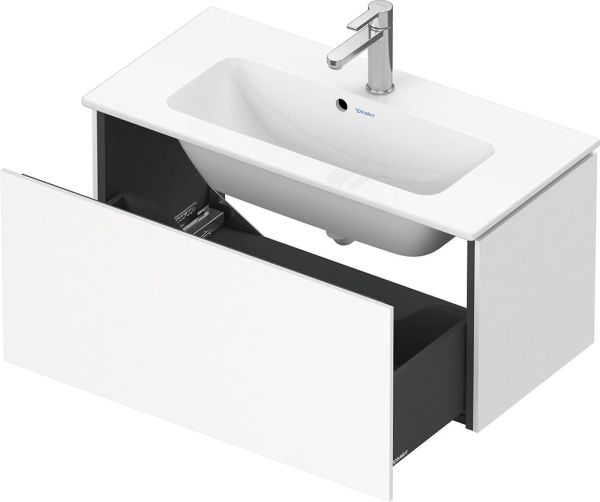 Duravit L-Cube Waschtischunterschrank wandhängend 82x39cm mit 1 Schublade für ME by Starck 234283