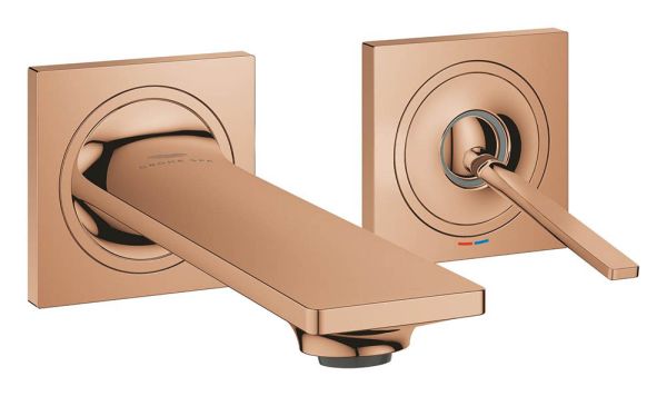 Grohe Allure 2-Loch-Waschtischarmatur Unterputz, Ausladung 15,4cm, warm sunset 19309DA2