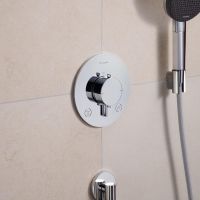 Vorschau: hansgrohe Ecostat Comfort S Thermostat, 2 Funktionen mit Sicherungskombination, chrom