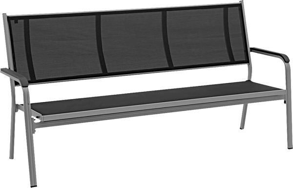 KETTLER BASIC PLUS 3er Bank 185cm, anthrazit