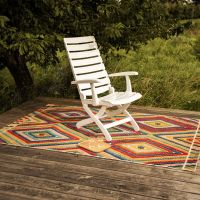 Vorschau: KETTLER Outdoorteppich Shape 160x230cm, beige bunt 0307462-0500