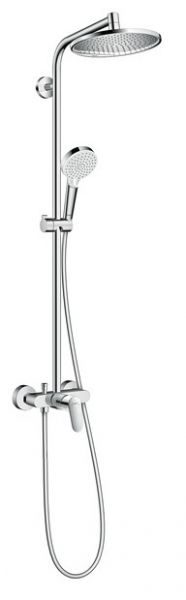 Hansgrohe Crometta S 240 1jet Showerpipe mit Einhebelmischer, chrom