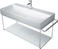 Vorschau: Duravit DuraSquare Metallkonsole Wandhängend zu Waschtisch 235310, chrom 0031041000