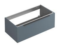 Kludi ICOS Waschtischunterschrank 100x50cm mit 1 Auszug, teal blue matt 50S100O3