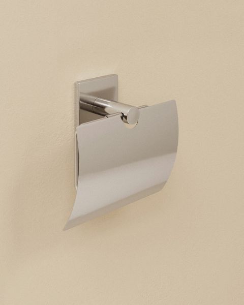 Cosmic Duo Square Rollenhalter mit Deckel, chrom WJB264A0059001 