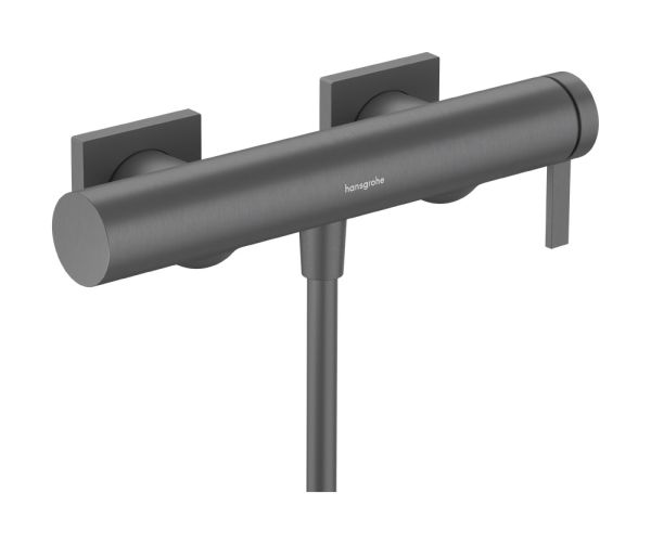 hansgrohe Tecturis E Einhebel-Duscharmatur Aufputz, brushed black chrome