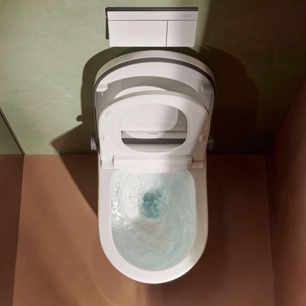 hansgrohe LavaPura Element S Dusch-WC Komplett, weiß