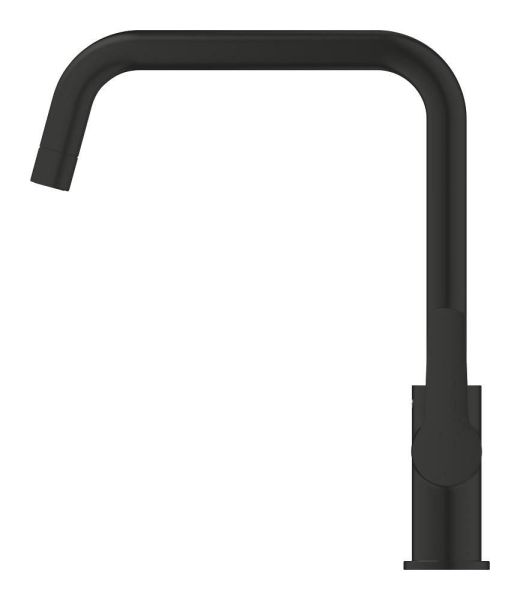 Grohe Start Wasserhahn Niederdruck, schwarz matt