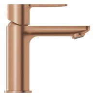 Vorschau: Grohe Lineare Waschtischarmatur XS-Size mit Push-open Ablaufgarnitur, warm sunset gebürstet