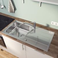 Vorschau: Grohe Start Eco Einhand-Spültischbatterie, schwenkbar, chrom
