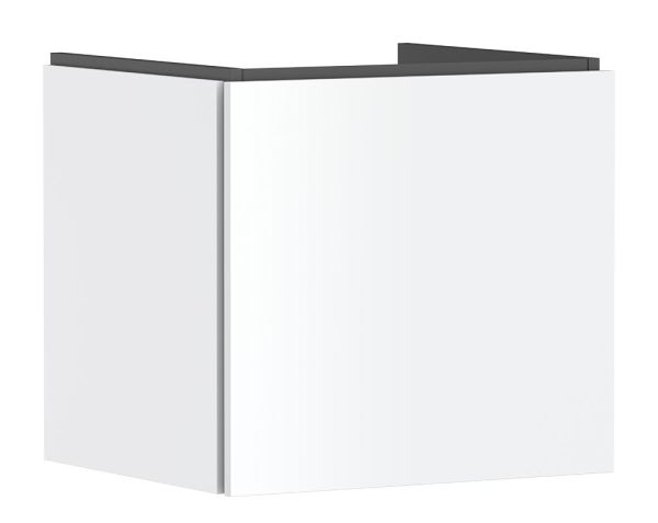 hansgrohe Xilesa E Unterschrank 53x47cm für Waschtisch mit 1 Schubkasten, weiß matt 54251700