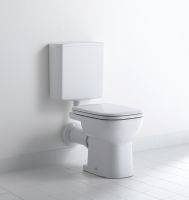 Vorschau: Duravit D-Code Stand-WC Tiefspüler Spülrand halb offen, HygieneGlaze, weiß