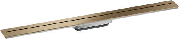 AXOR Drain Fertigset Duschrinne 1000 brushed bronze 42528140