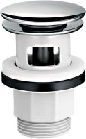 hansgrohe Push-Open Ablaufgarnitur für Waschtisch- und Bidetmischer, chrom 50105000