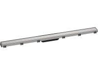 Vorschau: Hansgrohe RainDrain Match Fertigset Duschrinne 100cm, befliesbar, edelstahl gebürstet 56041800