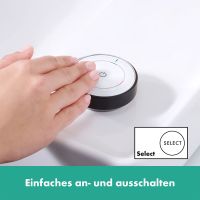 Vorschau: Hansgrohe Tecturis S 2-Loch Waschtischarmatur 150 CoolStart mit Ablaufgarnitur, schwarz matt