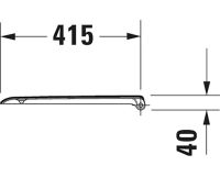 Vorschau: Duravit D-Code WC-Sitz ohne Absenkautomatik, weiß