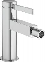 Hansgrohe Finoris Einhebel-Bidetmischer mit Push-Open Ablaufgarnitur, chrom 76200000