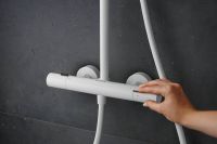 Vorschau: hansgrohe Pulsify S Puro Duschsystem 260 EcoSmart mit Ecostat Fine & 3 jet Handbrause