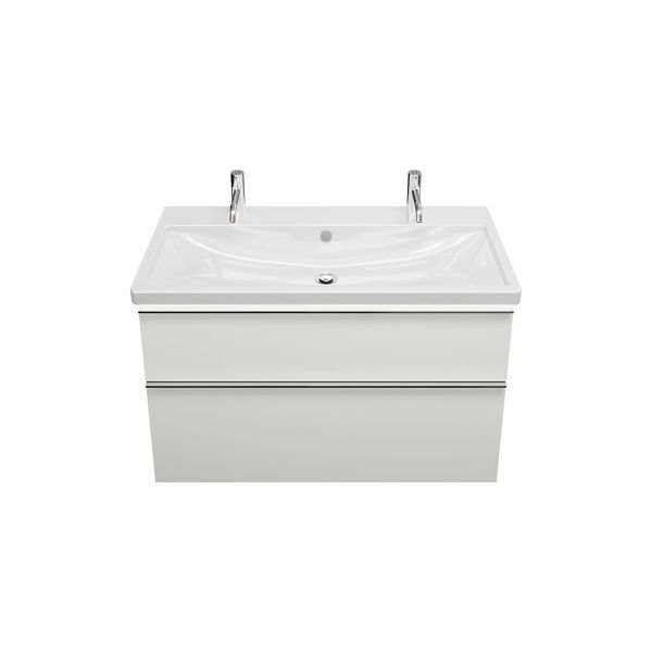 Burgbad Eqio Waschtisch 103cm mit Unterschrank & LED-Beleuchtung