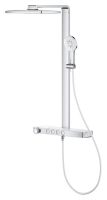 Vorschau: Grohe Rainshower Aqua Pure Duschsystem 15 l/min mit Thermostat, eckig