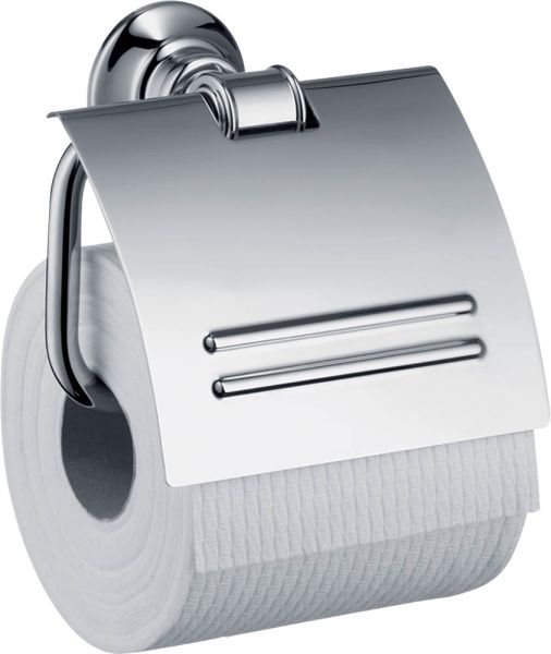 Axor Montreux Papierrollenhalter mit Deckel, chrom 42036000