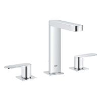 Grohe Plus 3-Loch-Waschtischarmatur mit Ablaufgarnitur, chrom 20301004