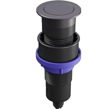 Blanco PushControl für InFino® Ablaufsystem, schwarz matt