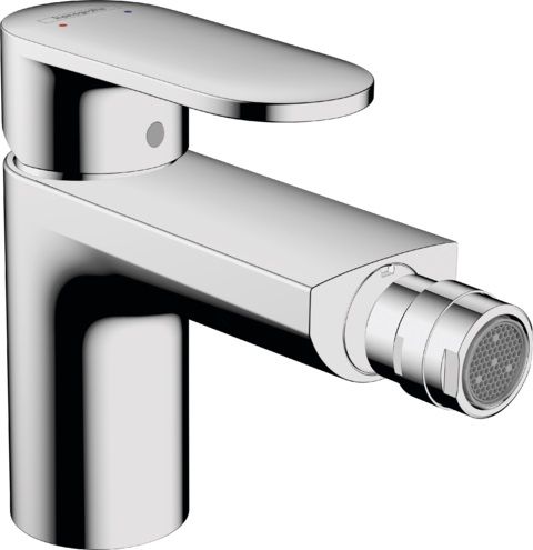 Hansgrohe Vernis Blend Einhebel-Bidetmischer mit Zugstangen- Ablaufgarnitur, chrom 71210000