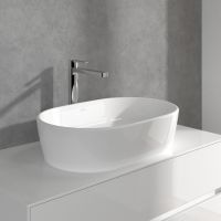 Vorschau: Villeroy&Boch Architectura Einhebel-Waschtischarmatur erhöht für Waschschüsseln, chrom