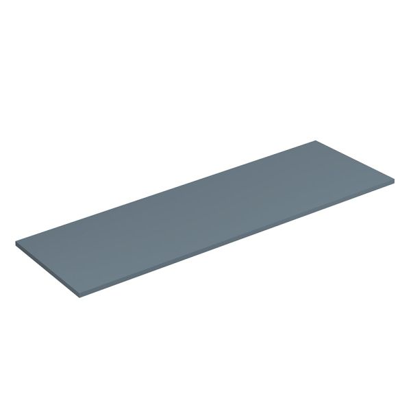 Kludi ICOS Deckplatte 160x50cm für Waschtischunterschrank, teal blue matt 50T160O3
