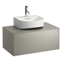 Laufen Sonar Schubladenelement mit 1 Auszug für Aufsatz-Handwaschbecken, Breite 77,5cm H4054410341421