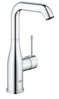 Grohe Essence Waschtischbatterie L-Size mit Push-Open Ablaufgarnitur, schwenkbar, chrom 24182001