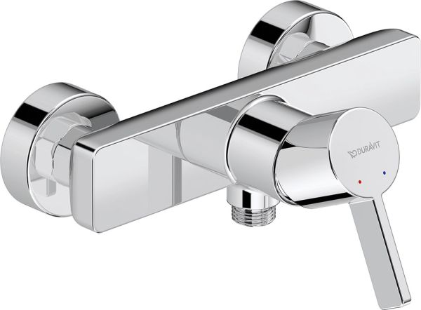 Duravit D-Neo Einhebel-Brausemischer Aufputz, chrom