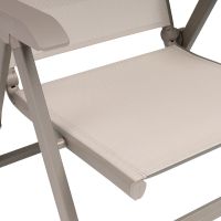 Vorschau: KETTLER BASIC PLUS Multipositionssessel, taupe/Stucco beige