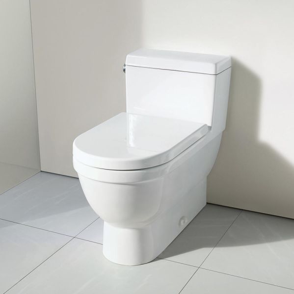 Duravit WC-Sitz mit Absenkautomatik, abnehmbar, weiß 0063390000 5