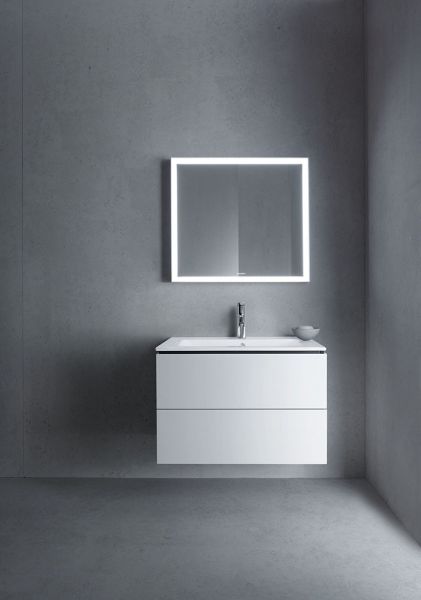 Duravit L-Cube Waschtischunterschrank wandhängend 82x48cm mit 2 Schubladen für ME by Starck 233683