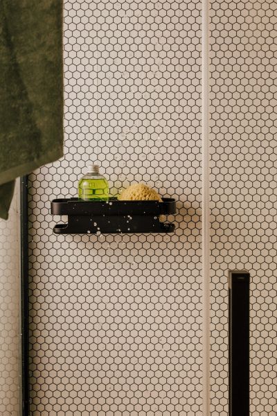 Cosmic Line Seifenschale, schwarz matt