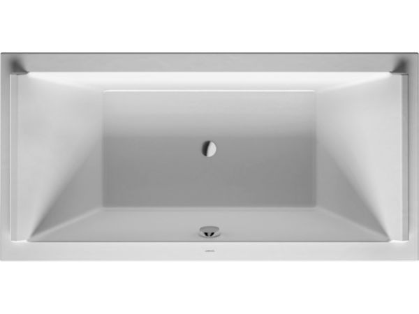 Duravit Starck Rechteck-Badewanne Einbauversion 180x90cm, weiß 700339000000000
