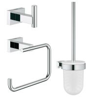 Vorschau: Grohe Essentials Cube WC-Set 3 in 1, chrom