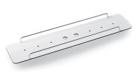 Giese Flatbord Wannenbrücke mit Reling B: 750mm weiß/chrom