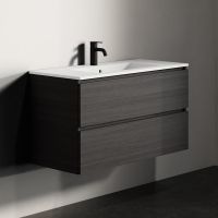 Vorschau: RIHO Spring Dew Waschtisch mit Unterschrank 100x46cm & Spiegelschrank